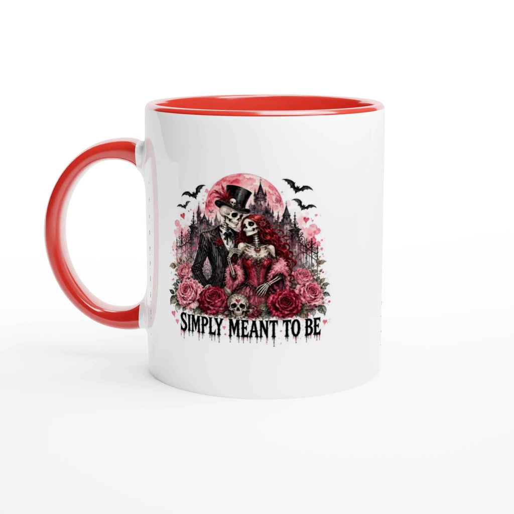 Simply Meant to be Halloween Couple Mug – Ceramic 11oz Drinkware