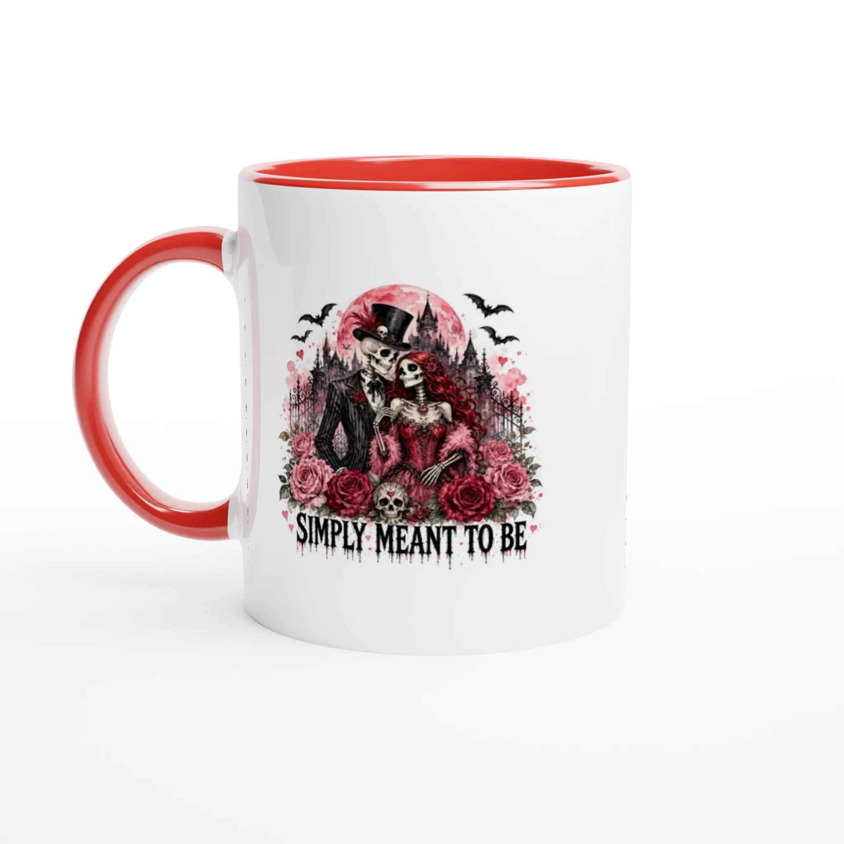 Simply Meant to be Halloween Couple Mug – Ceramic 11oz Drinkware