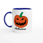 Halloween Pumpkin Ceramic Mug – Festive 11oz Drinkware
