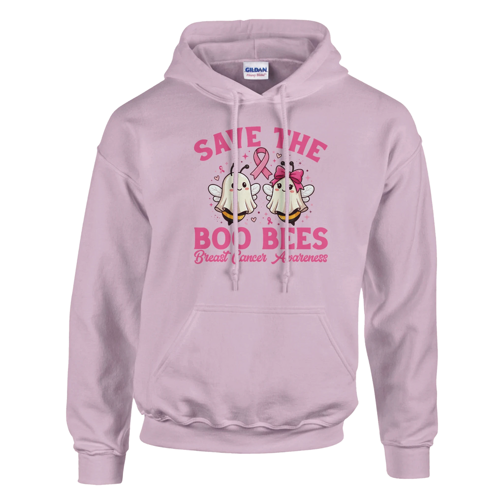 Save the Boo Bees Breast Cancer Awareness Hoodie - Charitable Charity Apparel