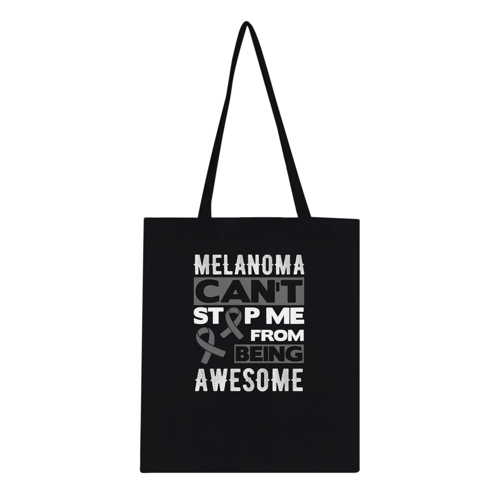 Melanoma Can't Stop Me Being Awesome Tote Bag - Support Melanoma UK