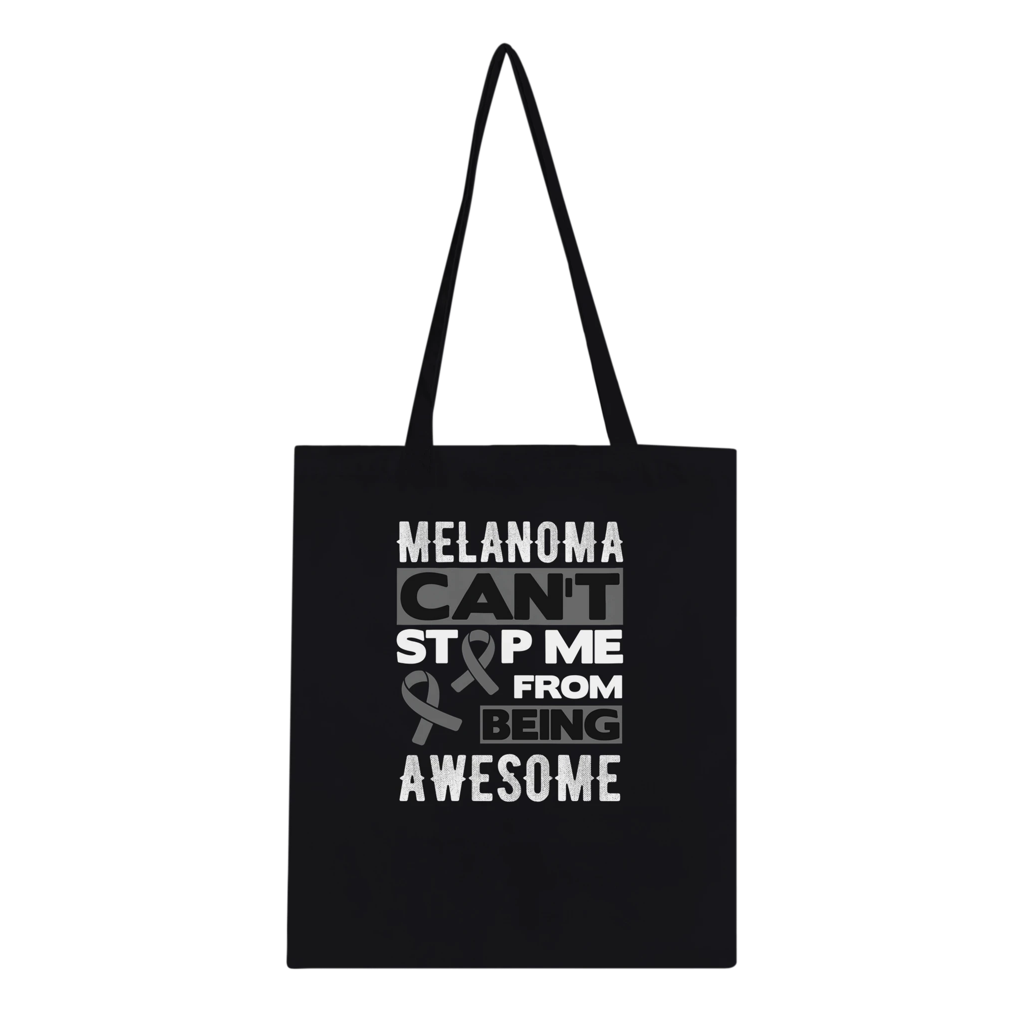 Melanoma Can't Stop Me Being Awesome Tote Bag - Support Melanoma UK