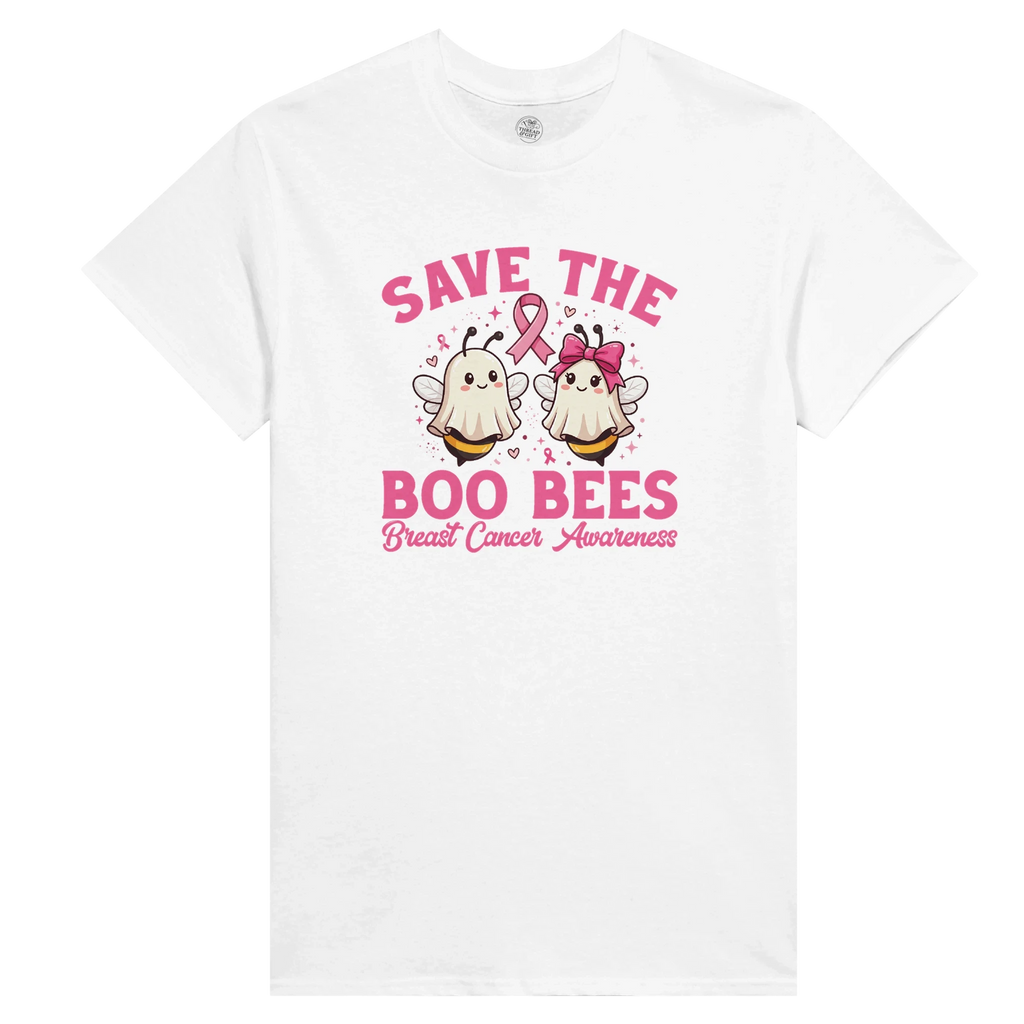 Save the Boo Bees Breast Cancer Awareness Halloween T-Shirt