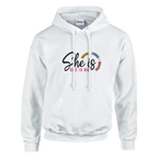 She Is And She Is Me Affirmation Heavy Blend Hoodie