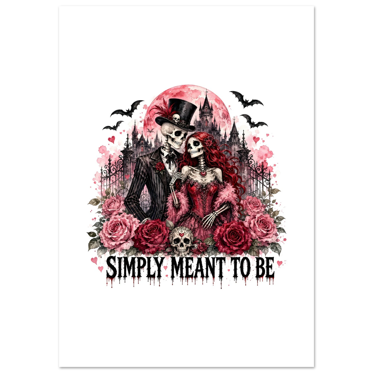 Simply Meant to Be Poster – Premium Semi-Glossy Wall Art