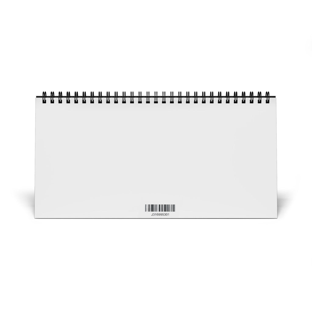 Inspirational Quotes Desk Calendar 2027 — Motivational Monthly Grid