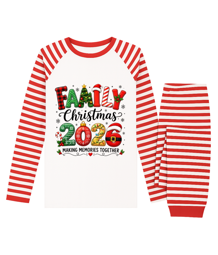 Making Memories Together – Christmas 2026 Family PJ Set - Adults