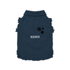Personalised Dog Denim Jacket – Custom Indigo Denim Pet Apparel