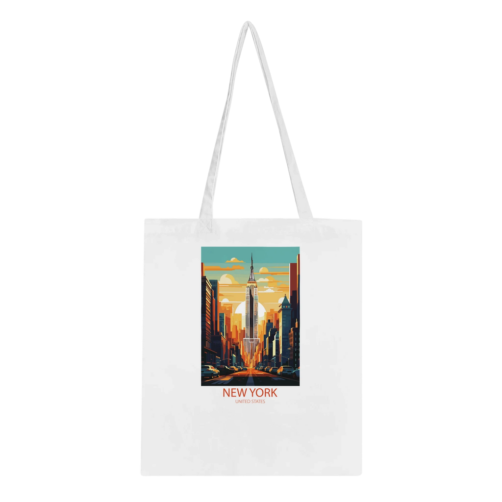 Global Landmarks Cotton Tote Bag – 15 World City and National Park Scenes