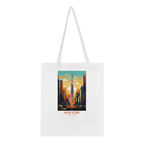 Global Landmarks Cotton Tote Bag – 15 World City and National Park Scenes