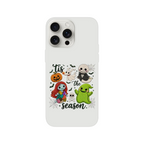 Tis The Season Nightmare Before Christmas Apple Flexi Case - Transparent Protective Shell