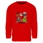 Tis The Season Nightmare Before Christmas Kids Sweatshirt - Cotton Blend