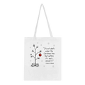 It's Not What's Under The Christmas Tree But Who Is Around It Tote Bag – Cotton Eco-Friendly Shopper