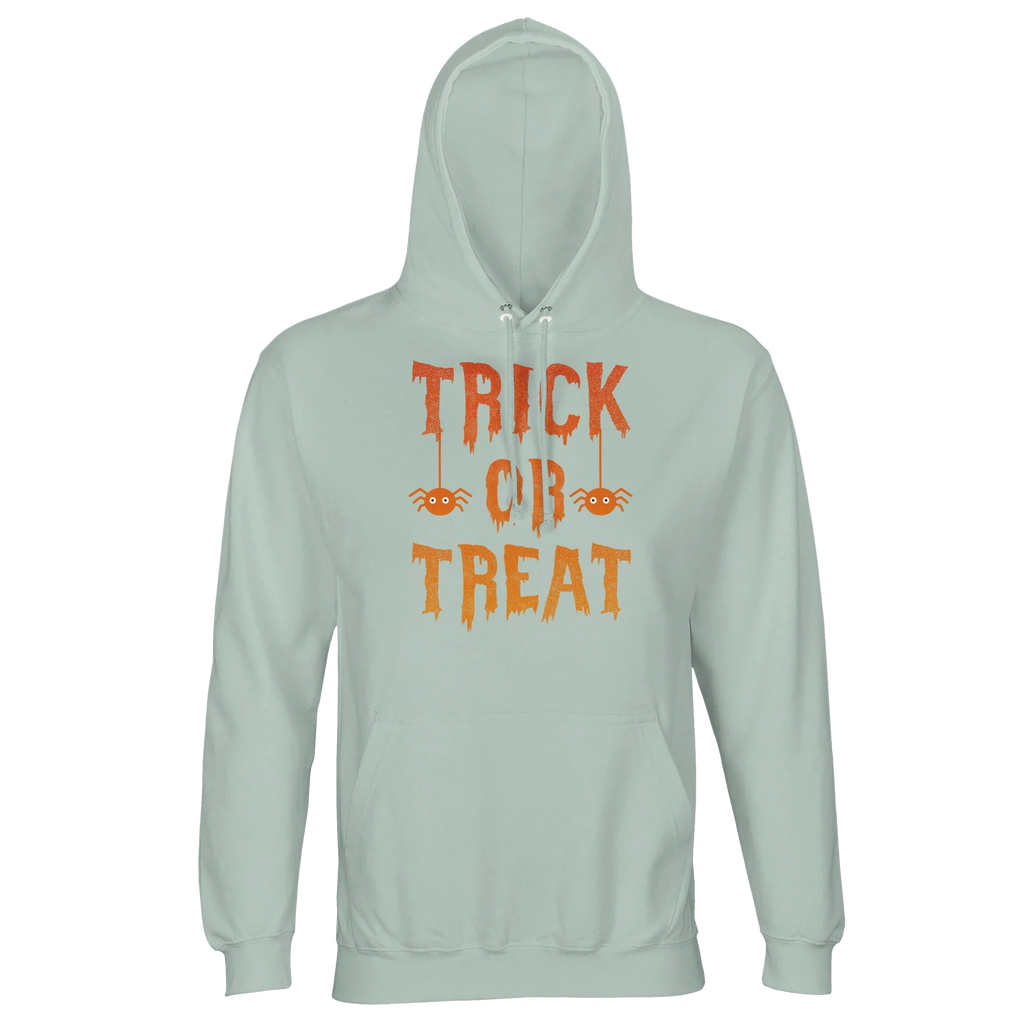 Trick or Treat Unisex Hooded Sweatshirt – Warm Halloween Fleece Hoodie