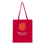 Kidney Cancer Awareness Cotton Tote Bag – Support Kidney Cancer UK