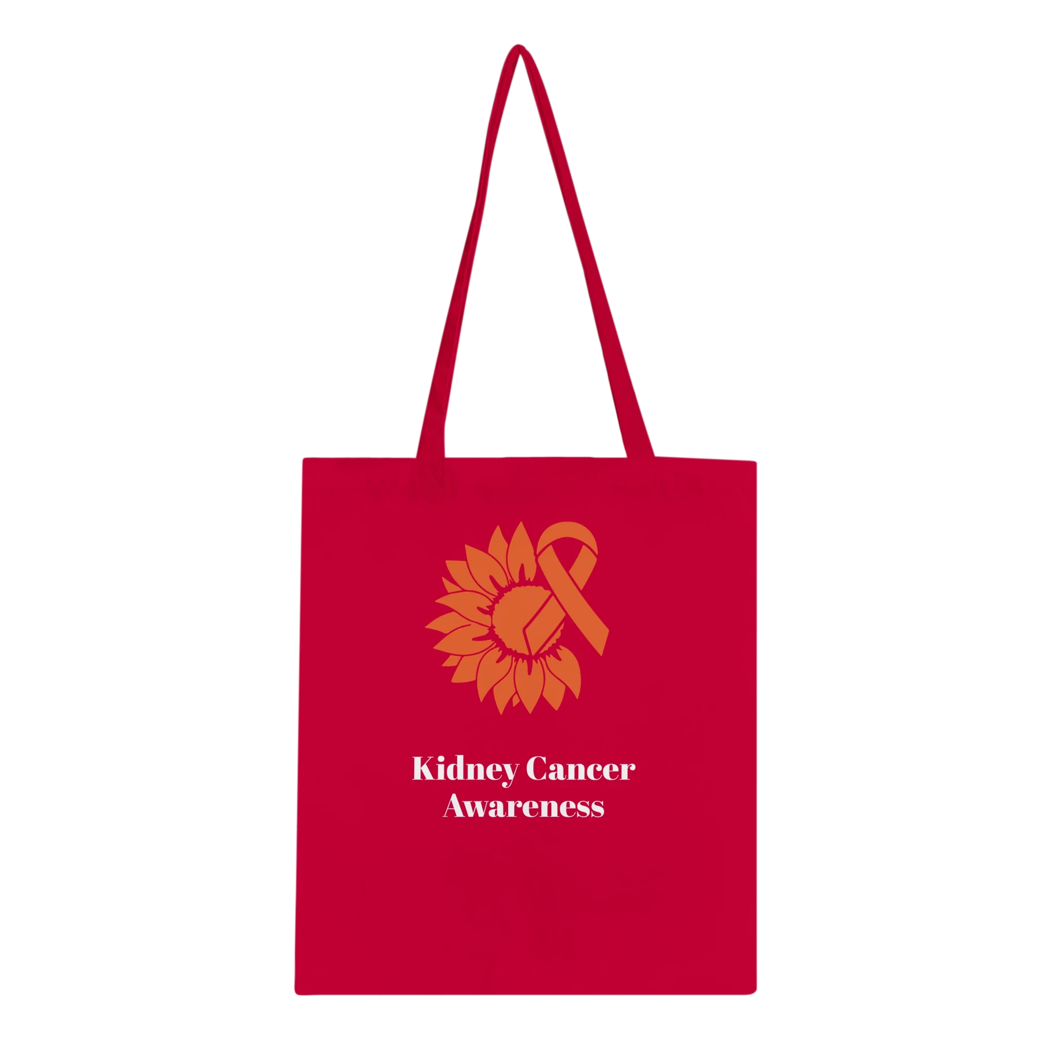 Kidney Cancer Awareness Cotton Tote Bag – Support Kidney Cancer UK
