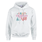 Crazy Christmas Lady Hoodie -  Graphic Sweatshirt