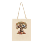 Woodland Animals Autumn Cotton Tote Bag - 11 Unique Designs