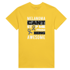 Melanoma Can't Stop Me Being Awesome Women's T-Shirt