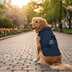 Fur Baby Dog Denim Jacket - Premium Indigo & Black Pet Outerwear