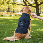Fur Baby Dog Denim Jacket - Premium Indigo & Black Pet Outerwear