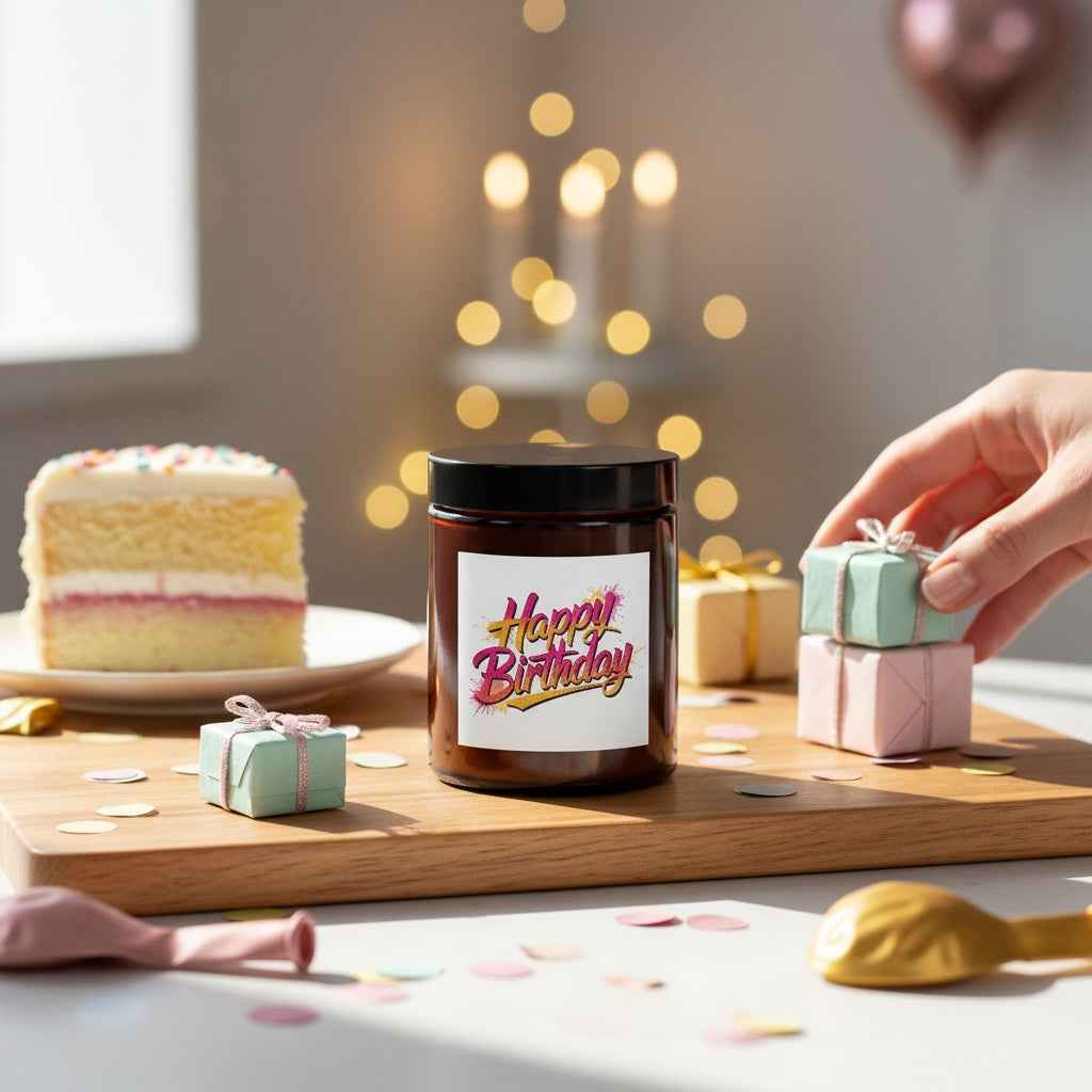 Happy Birthday Candle Sparkles