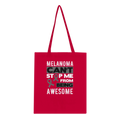 Melanoma Can't Stop Me Being Awesome Tote Bag - Support Melanoma UK
