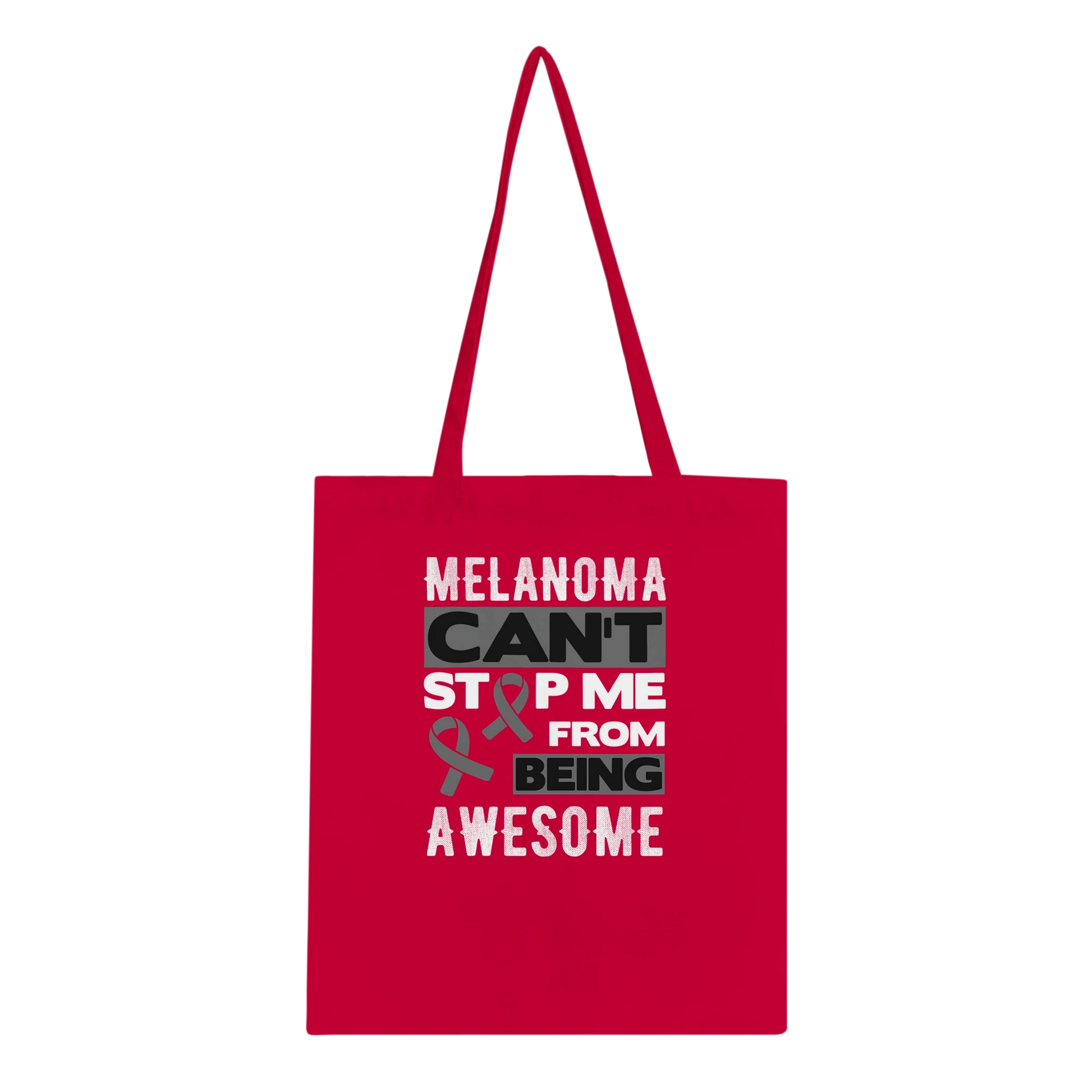 Melanoma Can't Stop Me Being Awesome Tote Bag - Support Melanoma UK