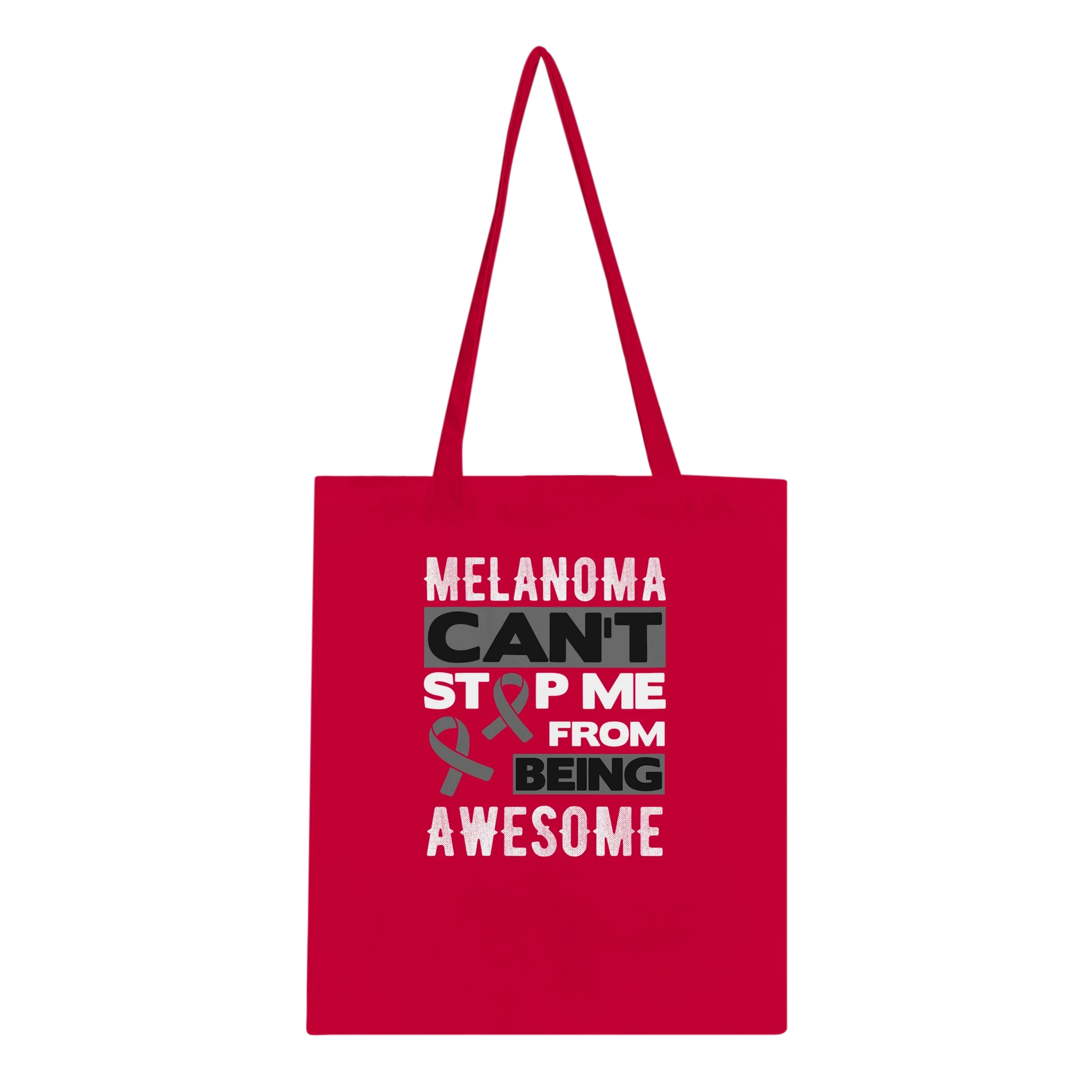 Melanoma Can't Stop Me Being Awesome Tote Bag - Support Melanoma UK