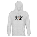 Hey Boo Halloween Unisex Hoodie – Sustainable Cotton Blend Pullover