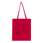 It's Not What's Under The Christmas Tree But Who Is Around It Tote Bag – Cotton Eco-Friendly Shopper