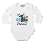 My 1st Christmas Long Sleeve Baby Bodysuit – Premium Cotton Festive Onesie