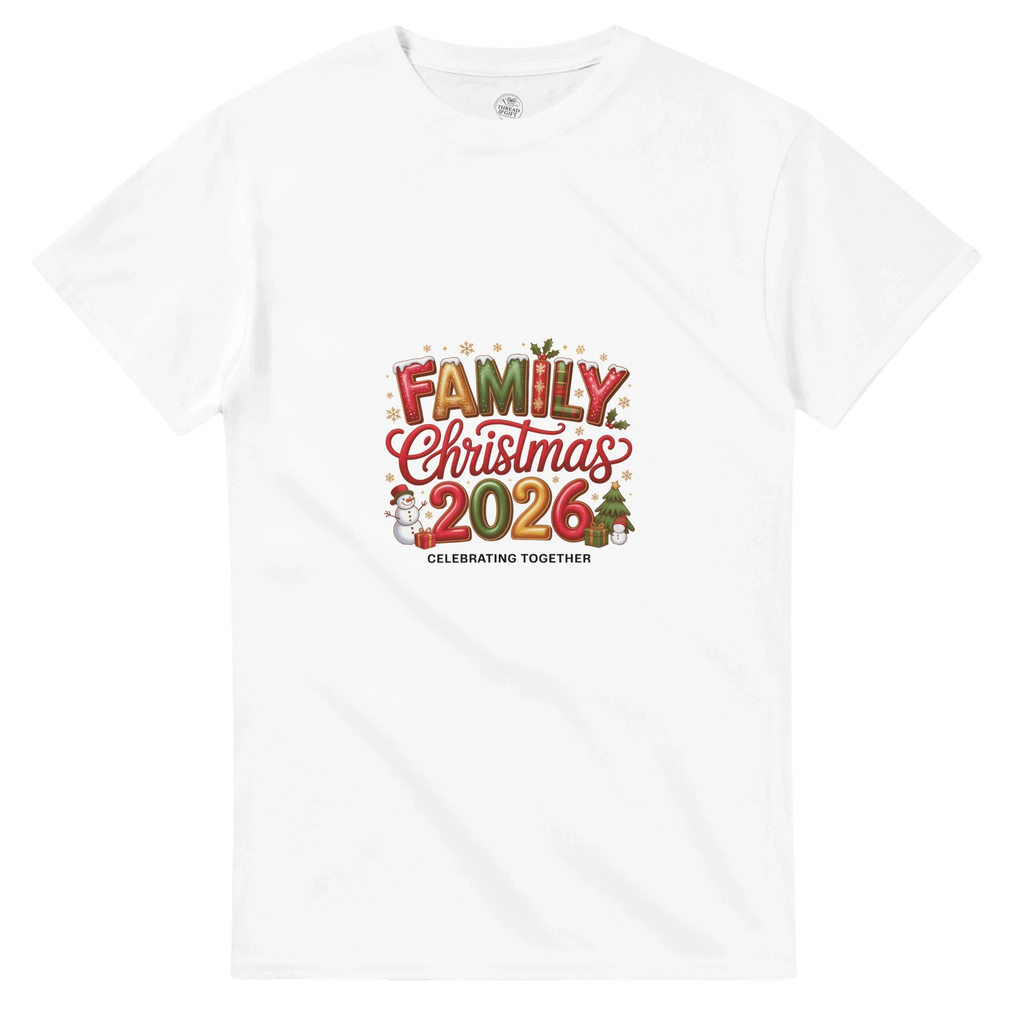 Family Christmas 2026 T-Shirt Range – Matching Festive Apparel for Adults and Children