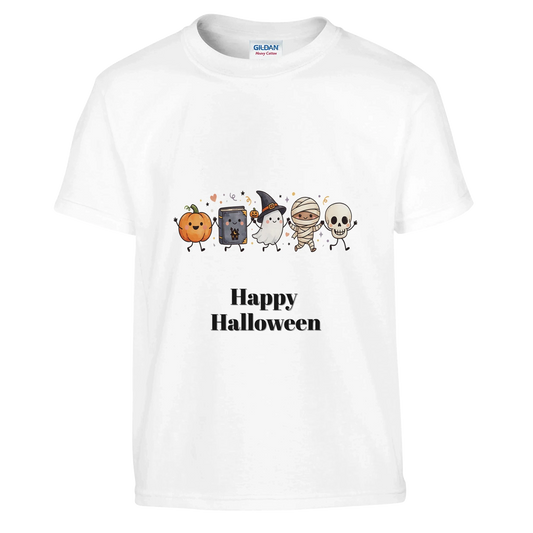 Personalised Halloween T-Shirt – Custom Cute Spooky Design for Adults and Kids