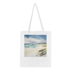 Scottish Watercolour Tote Bag – 100% Cotton Eco-Friendly Carryall