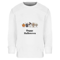 Personalised Cute Halloween Jumper for Kids - Custom Spooky Children's Sweatshirt