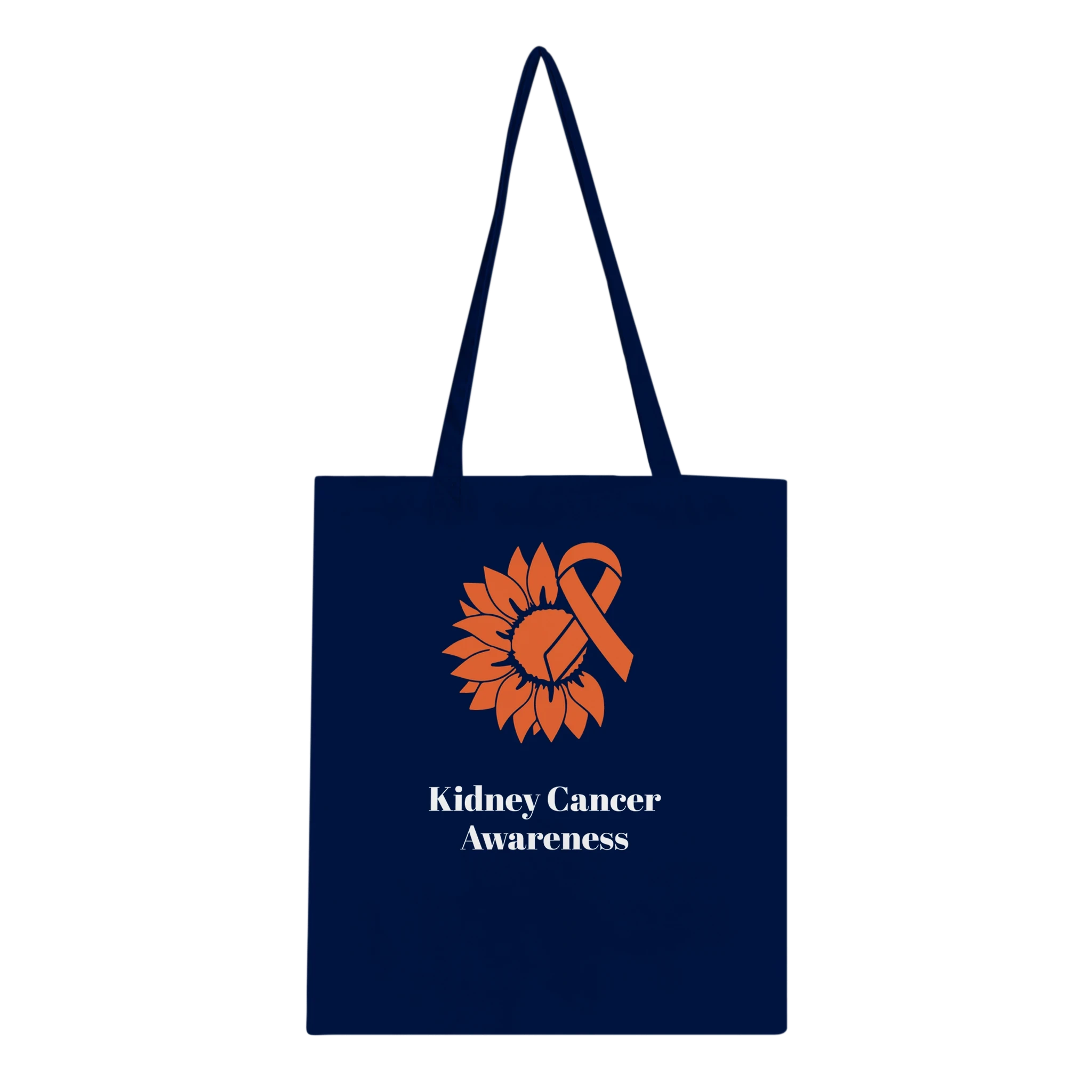 Kidney Cancer Awareness Cotton Tote Bag – Support Kidney Cancer UK