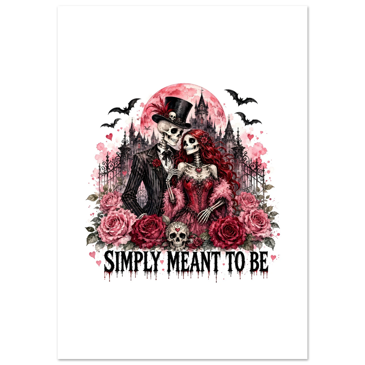 Simply Meant to Be Poster – Premium Semi-Glossy Wall Art