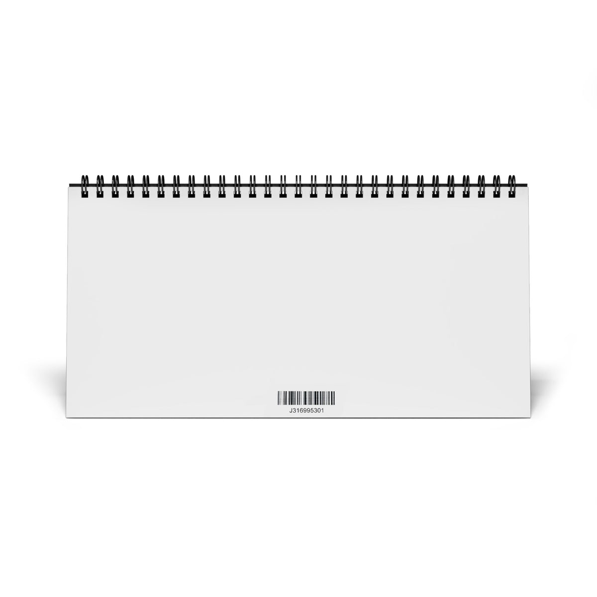Flower Girl 2027 Desk Calendar — Simplex Spiral Desk Planner