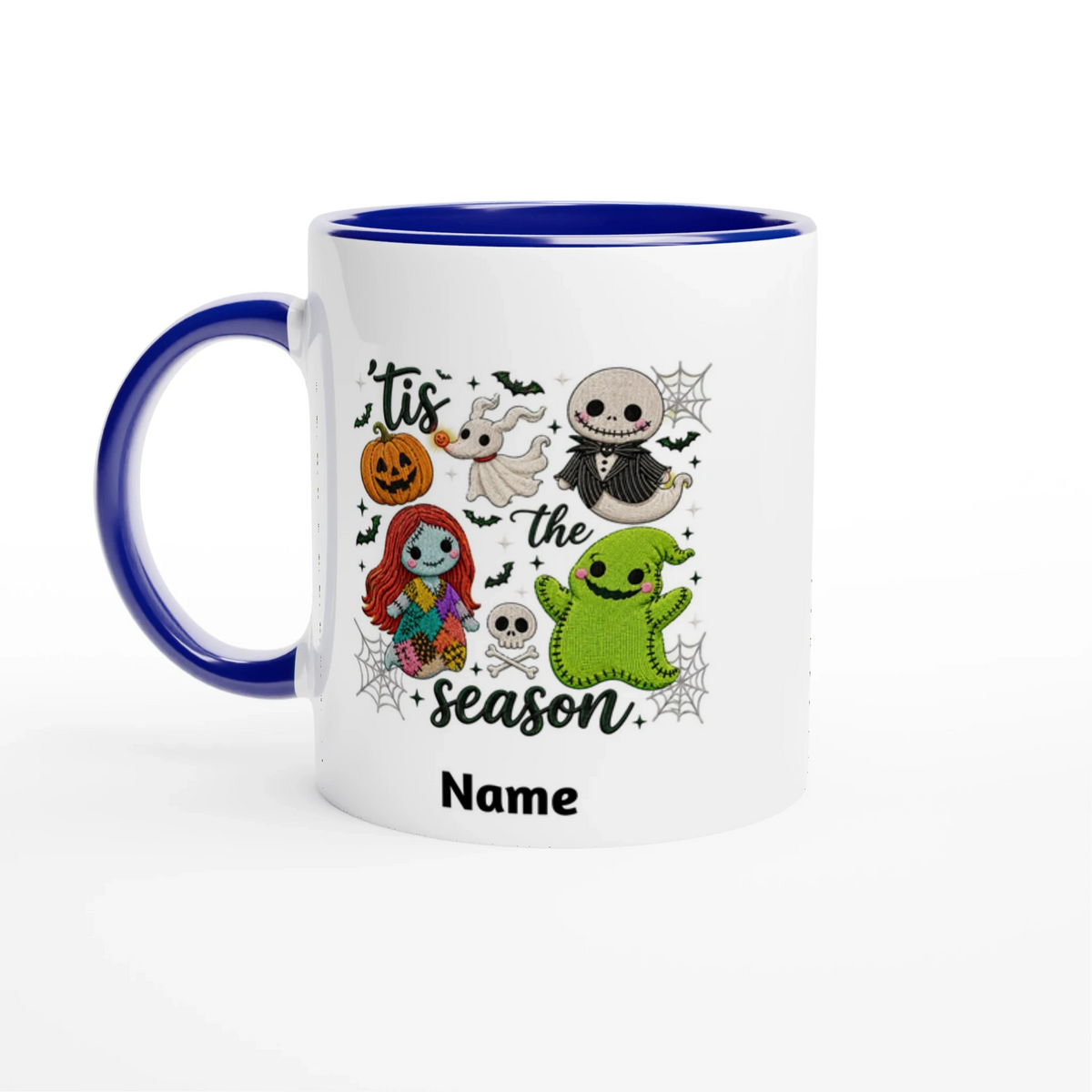 Tis the Season Nightmare Before Christmas Personalised Ceramic Mug