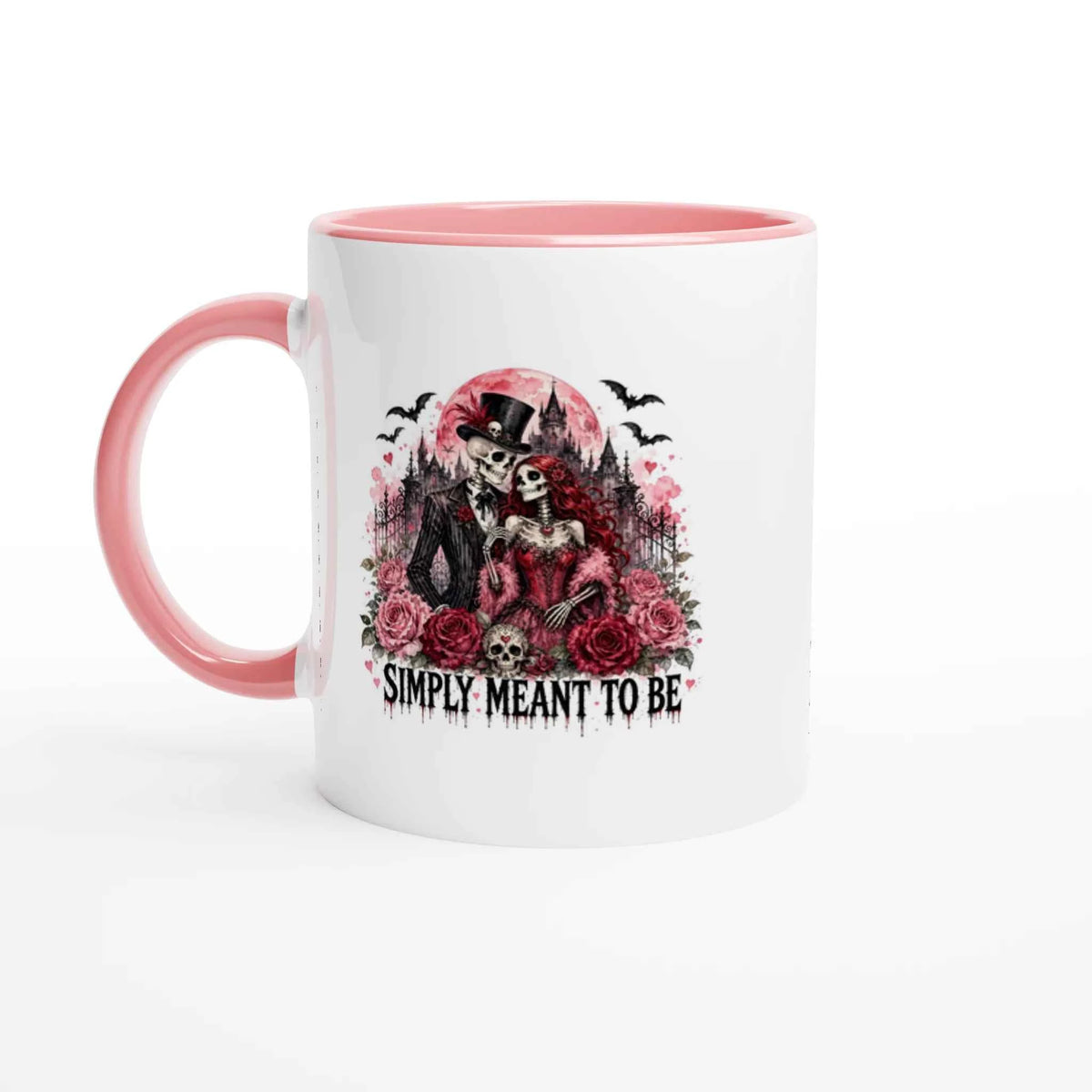 Simply Meant to be Halloween Couple Mug – Ceramic 11oz Drinkware