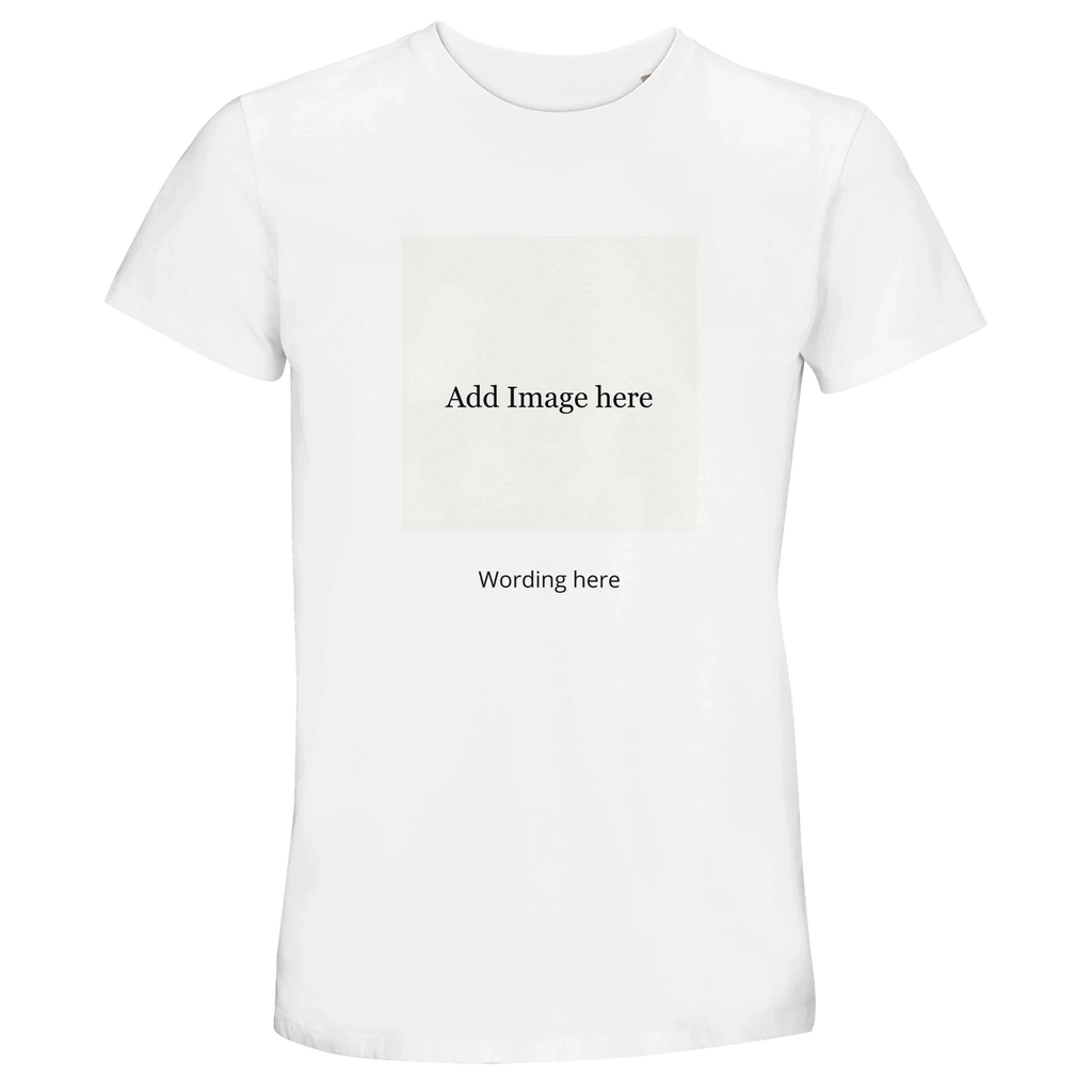 Fully Personalised Unisex Crew Neck T-Shirt - Custom Image and Text
