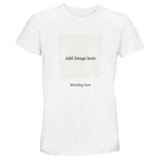 Fully Personalised Unisex Crew Neck T-Shirt - Custom Image and Text