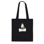 Personalized Trick or Treat Cotton Tote Bag – 4 Custom Halloween Designs