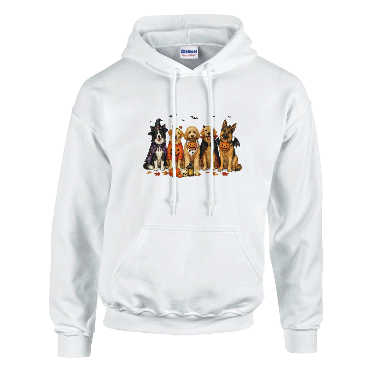 Dog and Cat Halloween Costume Hoodie - Pet Lover Graphic Sweatshirt