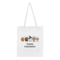 Personalised Cute Halloween Tote Bag - Custom Cotton Shopper