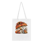 Autumn Pet Themed Cotton Tote Bag – Dog and Cat Seasonal Artwork