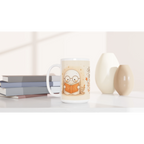 Hocus Pocus I Need Coffee to Focus Ceramic Mug - 15oz Glossy White Coffee Cup