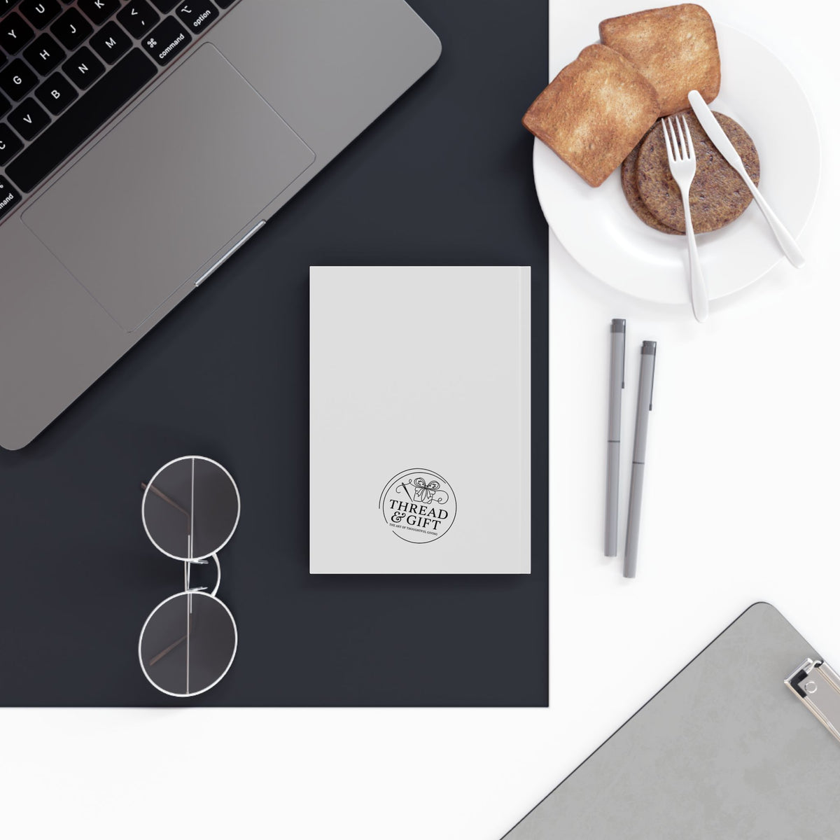 Inspirational Hardback Journal — “Nothing Will Work Unless You Do” Motivational Notebook