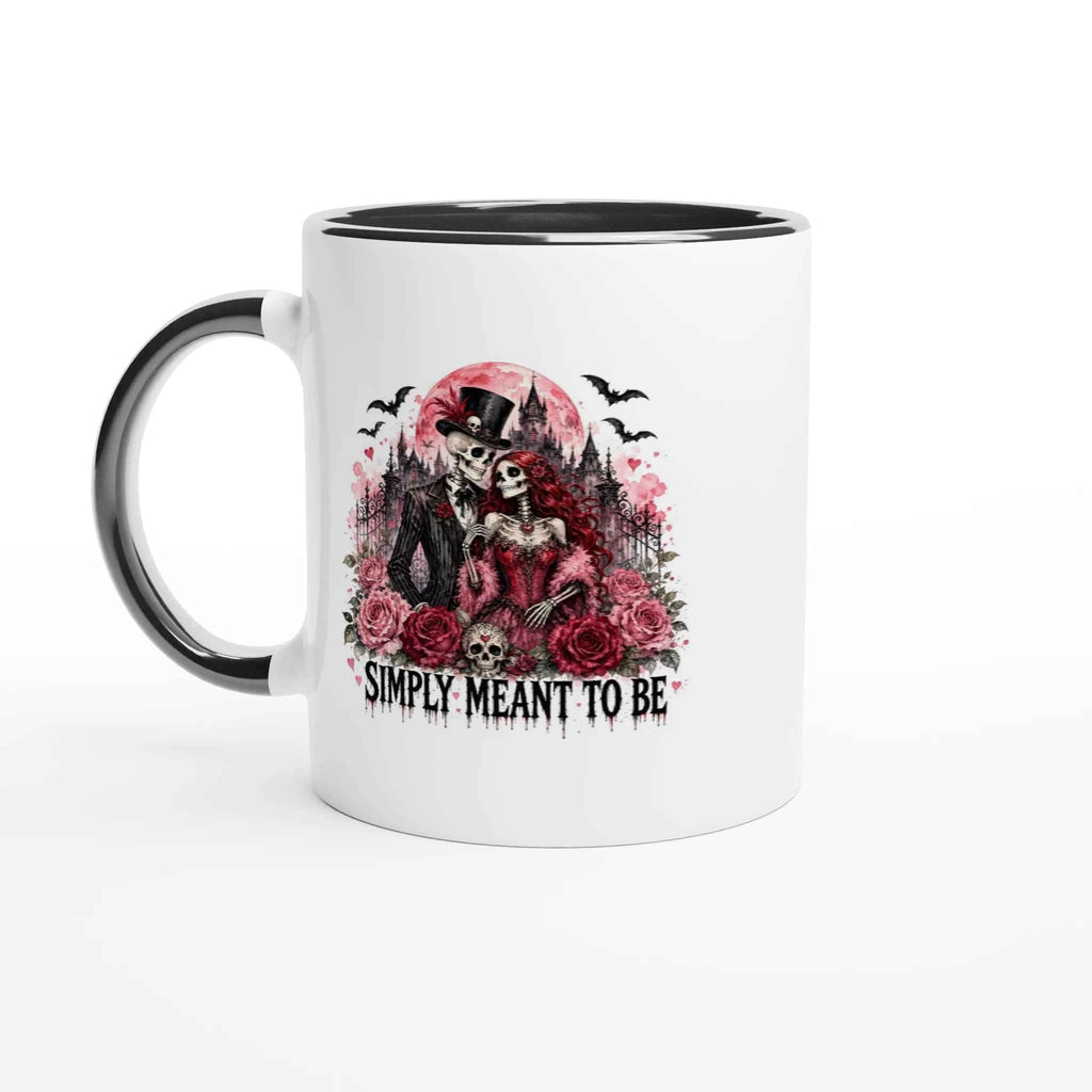 Simply Meant to be Halloween Couple Mug – Ceramic 11oz Drinkware